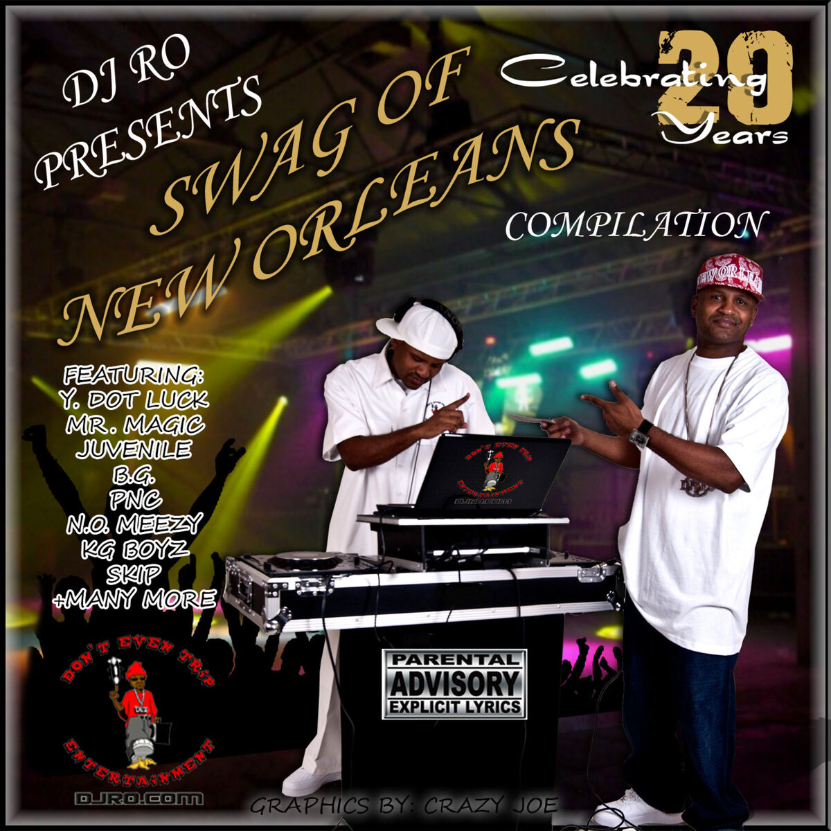 Album cover of DJ Ro Presents the Swag of New Orleans Compilation