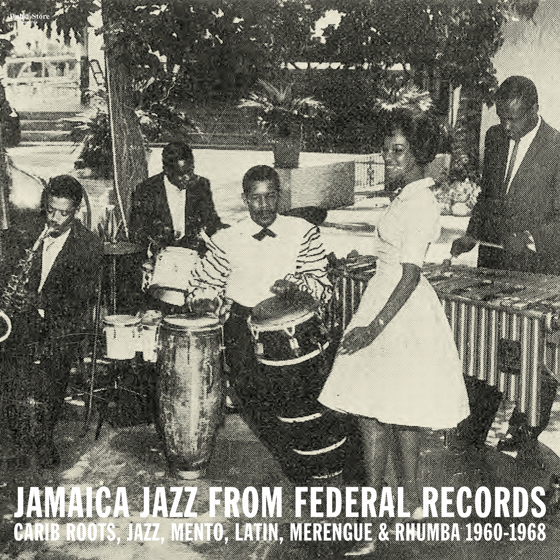 Album cover of Jamaica Jazz From Federal Records: Carib Roots, Jazz, Mento, Latin, Merengue & Rhumba 1960-1968