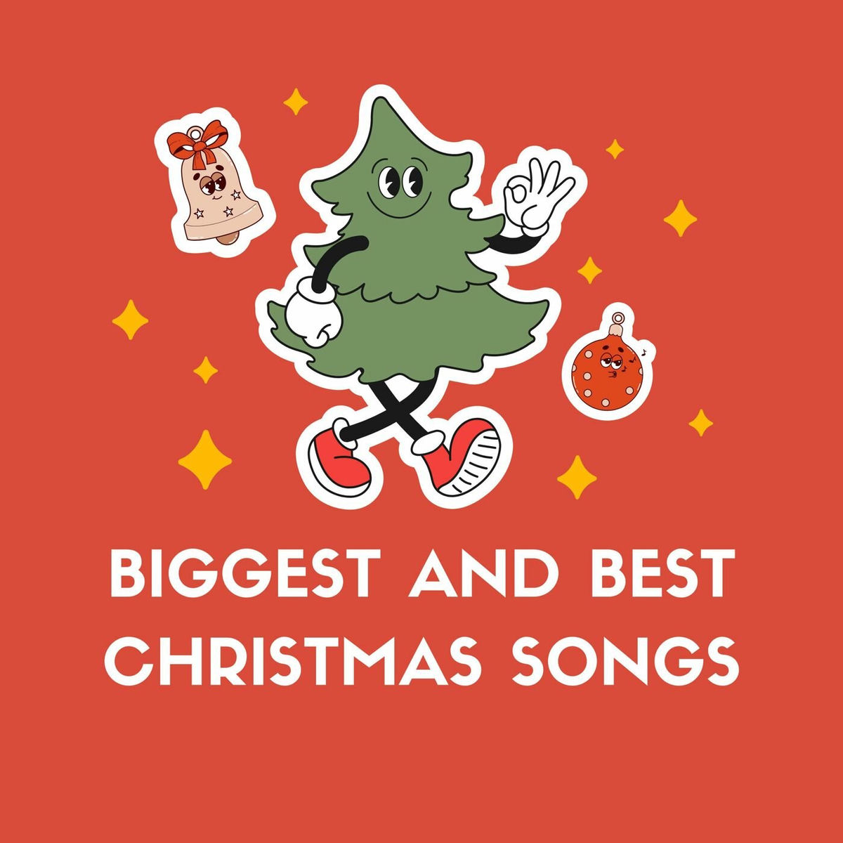 Album cover of biggest and best christmas songs