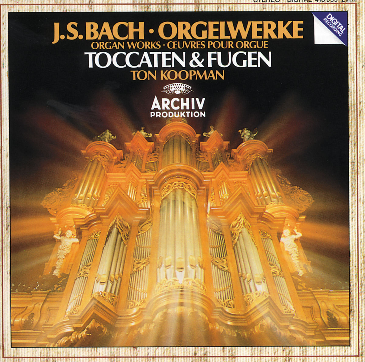 Album cover of J.S. Bach: Toccata and Fugue in D Minor, BWV 565