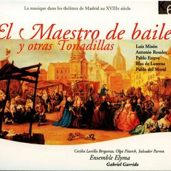 Cover of El maestro de baile y otras tonadillas