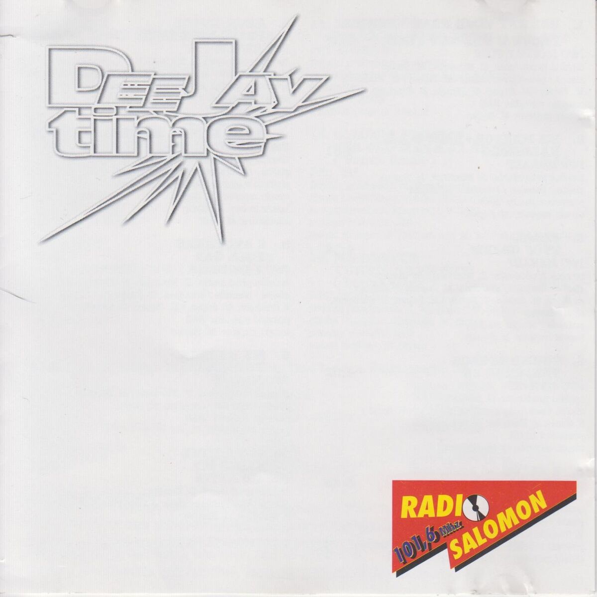 Album cover of Dee jay time