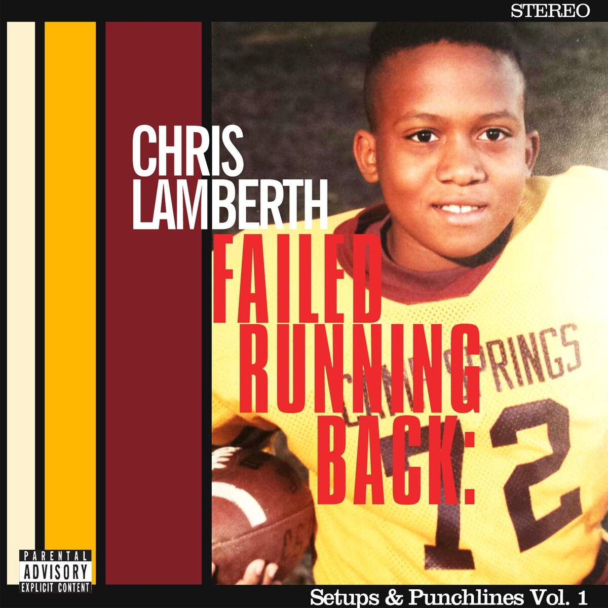 Album picture of Failed Running Back: Setups & Punchlines, Vol. 1