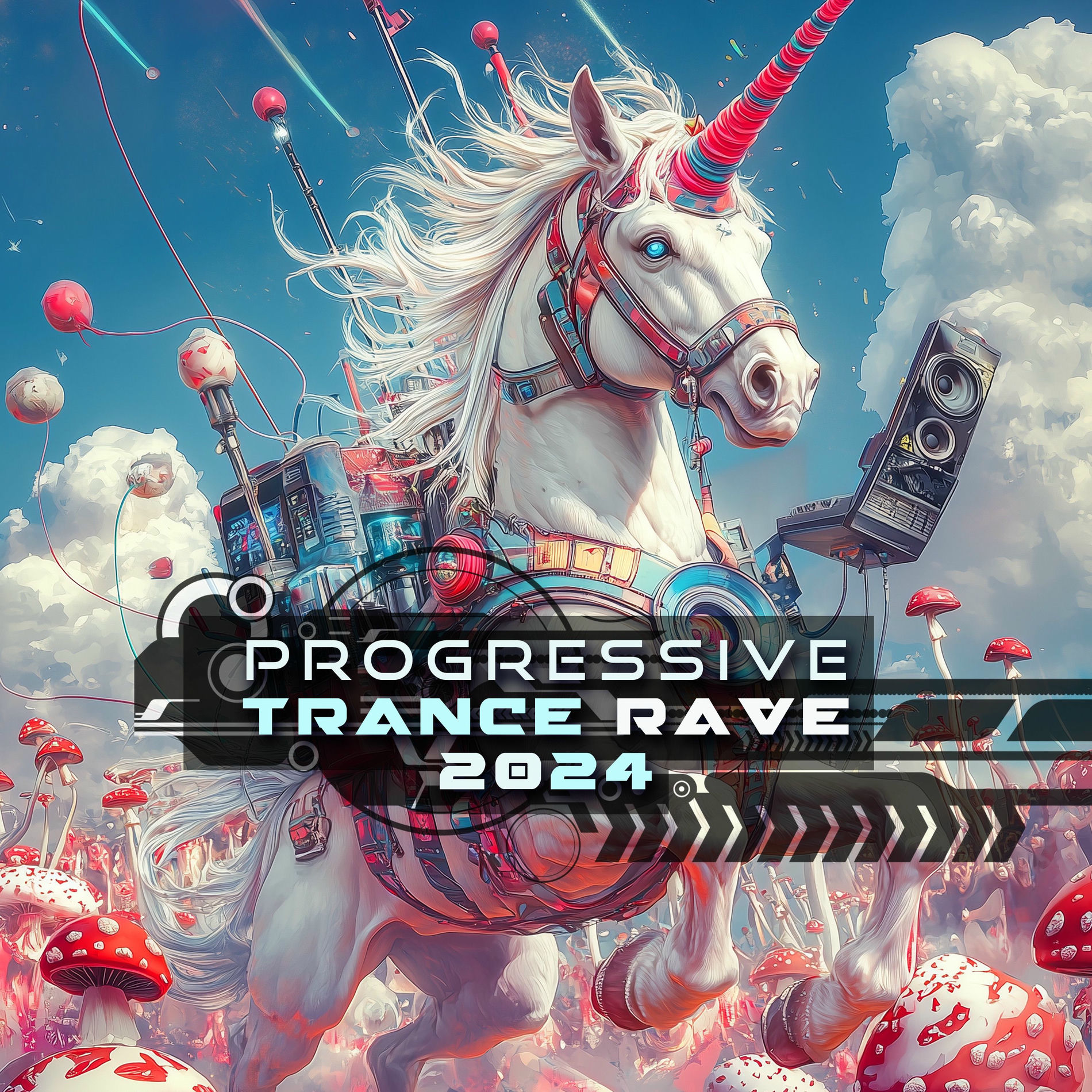 Album cover of Progressive Trance Rave 2024