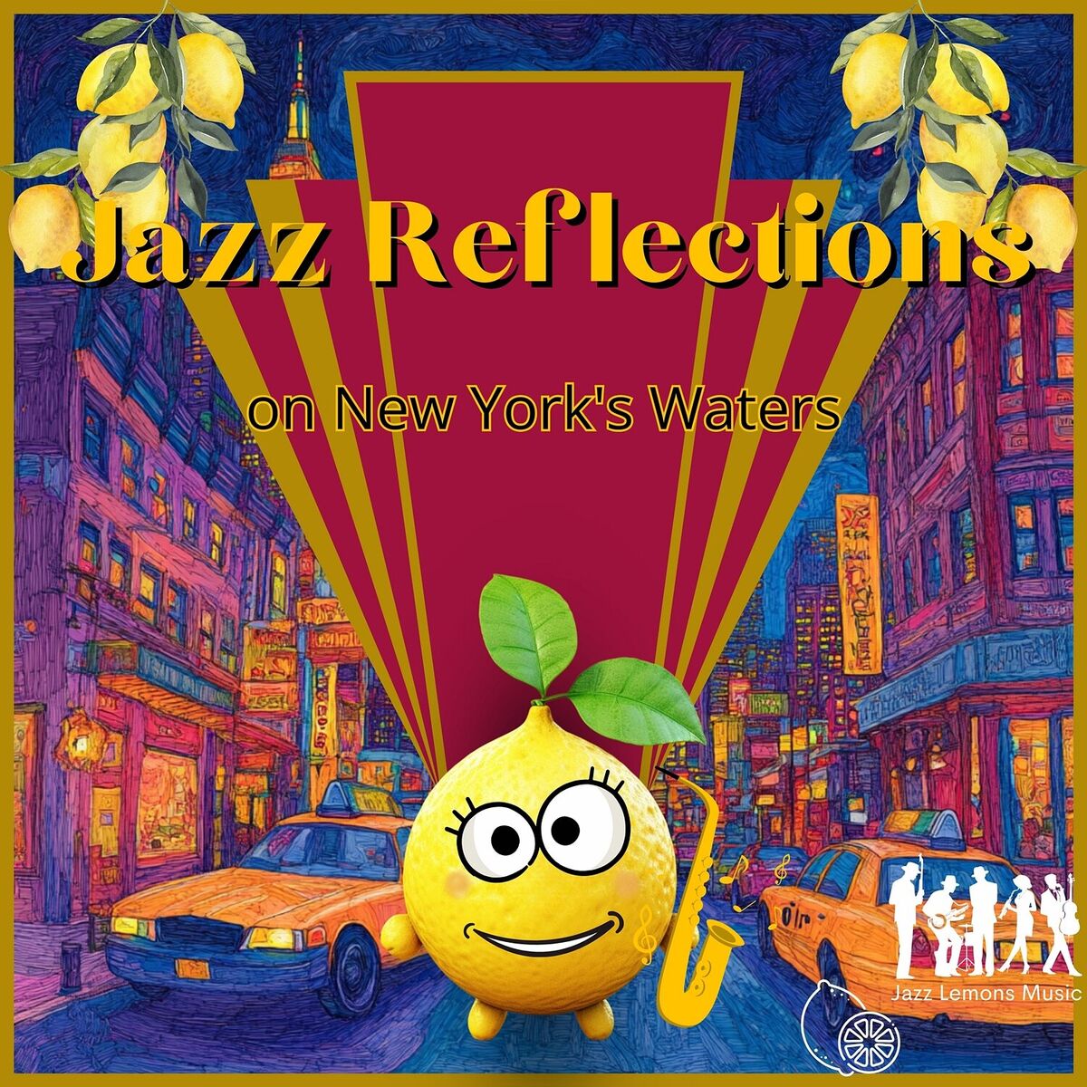 Album cover of Jazz Reflections on New York's Waters