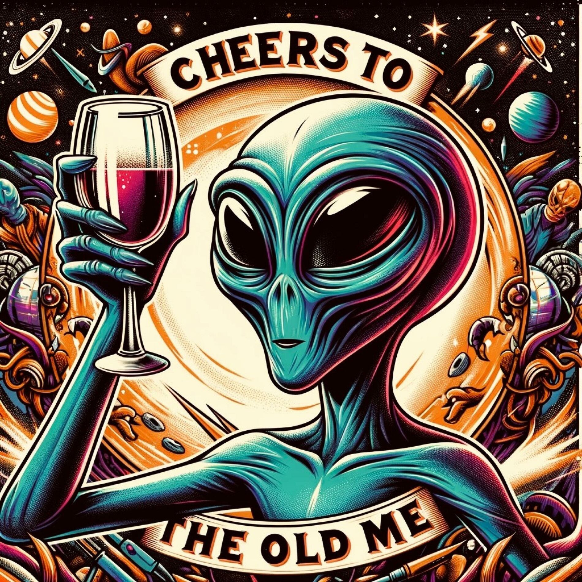 Album cover of CHEERS TO THE OLD ME (feat. brody)