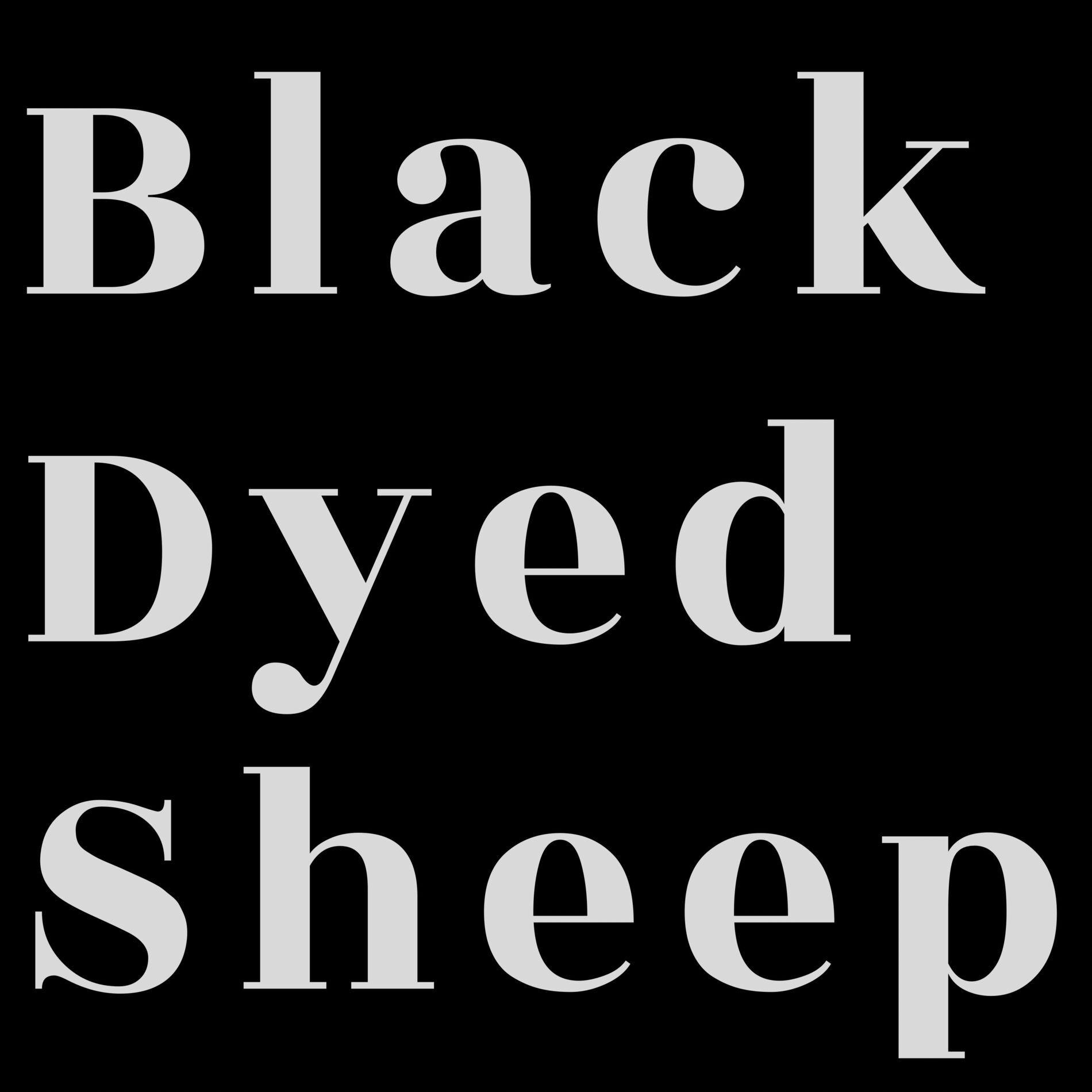 Album cover of Black Dyed Sheep (feat. KANKAN)