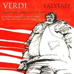 Cover of Verdi: Falstaff (Commedia lirica in tre atti)