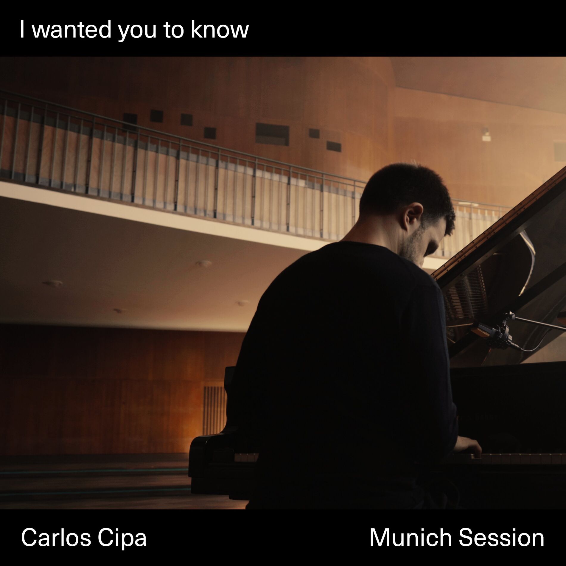Album cover of I wanted you to know (Munich Session)