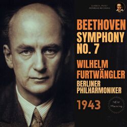 Cover of Beethoven: Symphony No. 7 by Wilhelm Furtwängler