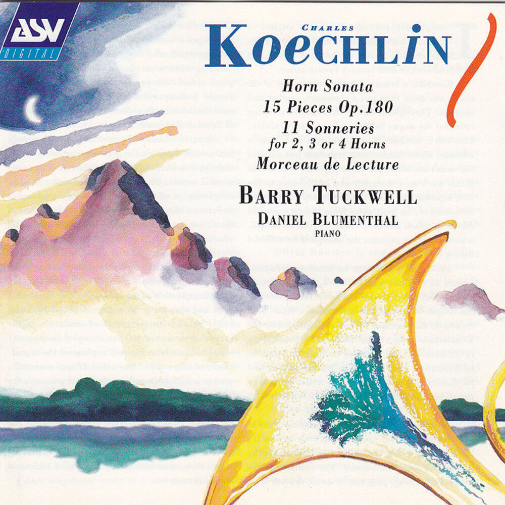 Picture of Koechlin: Horn Sonata; 15 Pieces Op.180; 11 Sonneries for 2, 3 or 4 Horns; Morceau de Lecture