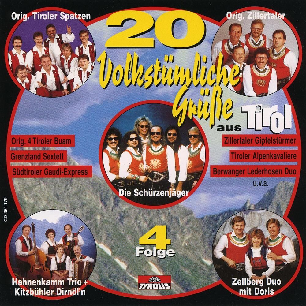 Picture of 20 Volkstümliche Grüße aus Tirol - Folge 4