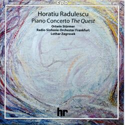 Cover of Rădulescu: Piano Concerto, Op. 90 "The Quest" (Live)