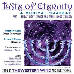 Cover of Taste of Eternity: A Musical Shabbat, Pt. 1 – Friday Night Service & Table Songs