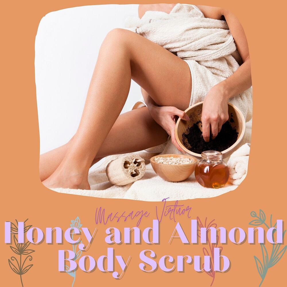Picture of Honey and Almond Body Scrub