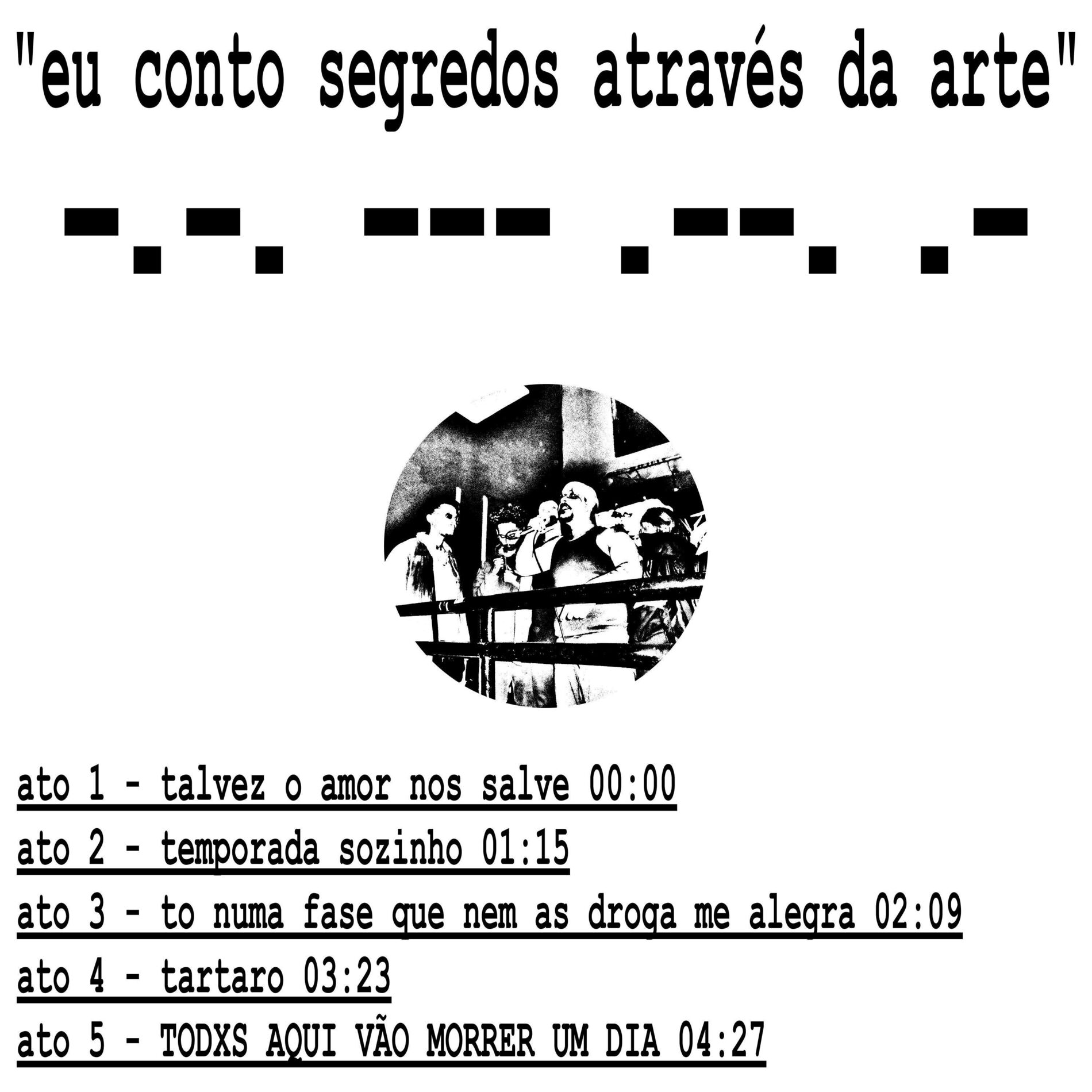 Album cover of eu conto segredos através da arte