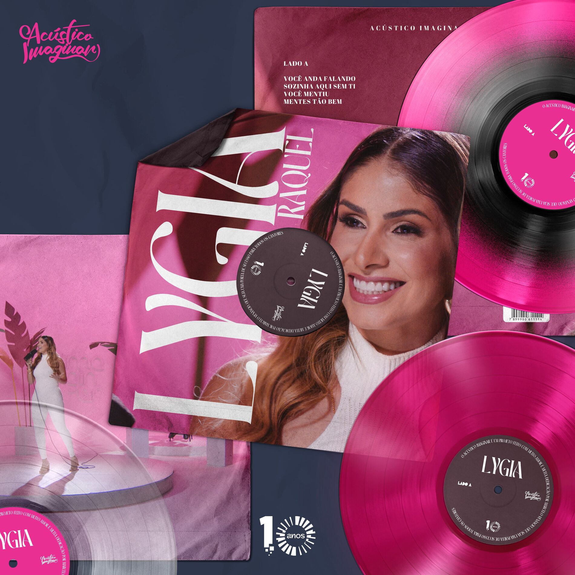 Album cover of Acústico Imaginar: Lygia Raquel, Vol. 3 (Pé de Serra)