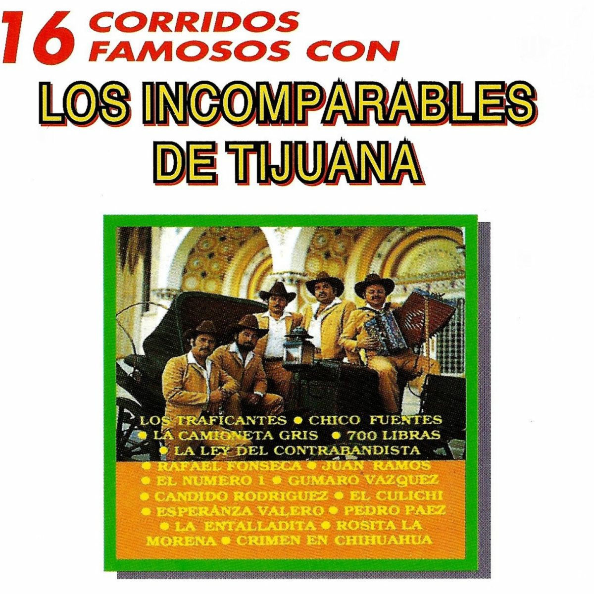 Album cover of El Disco del Millon, 16 Corridos Famosos