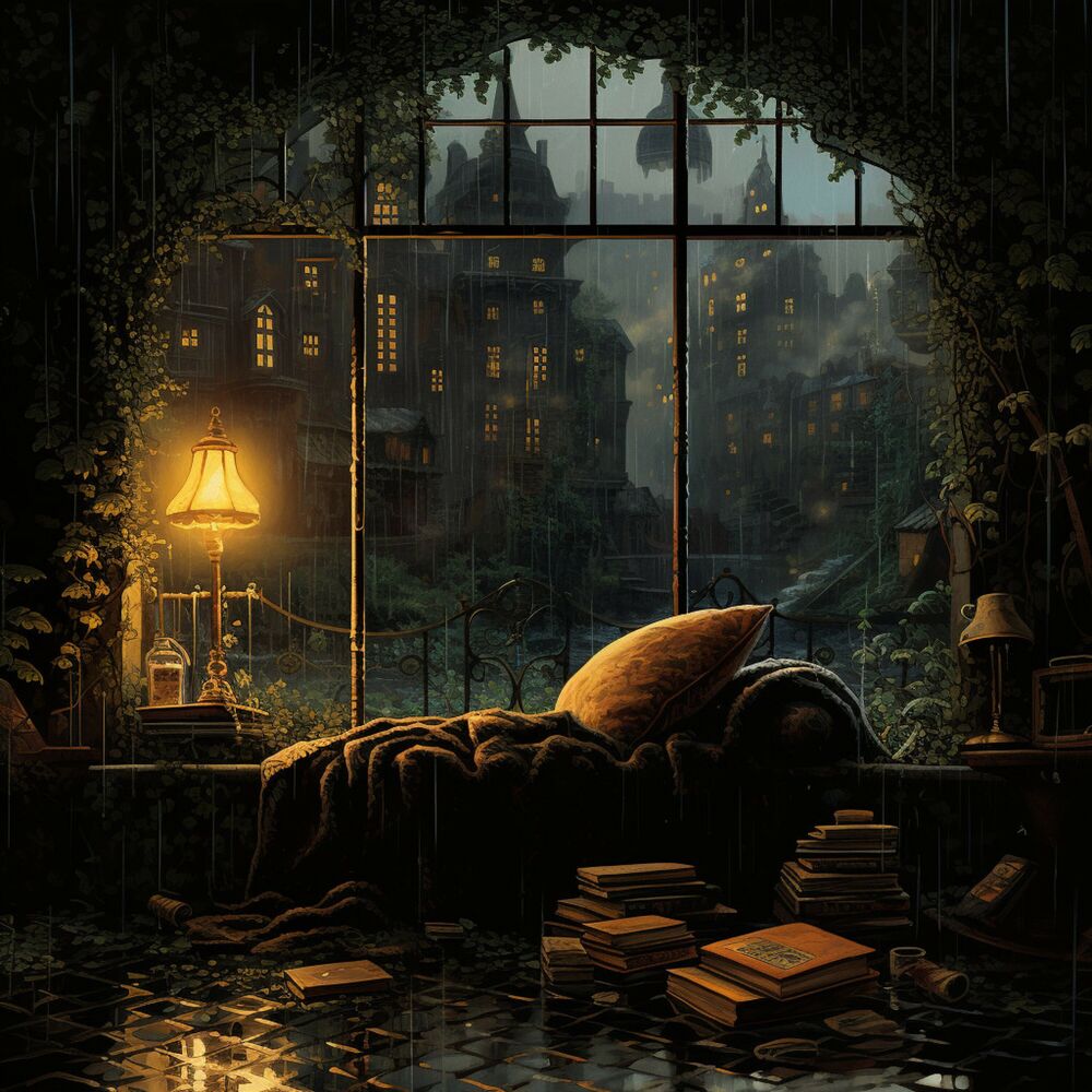 Picture of Rainy Slumber Symphony: Music in the Rain