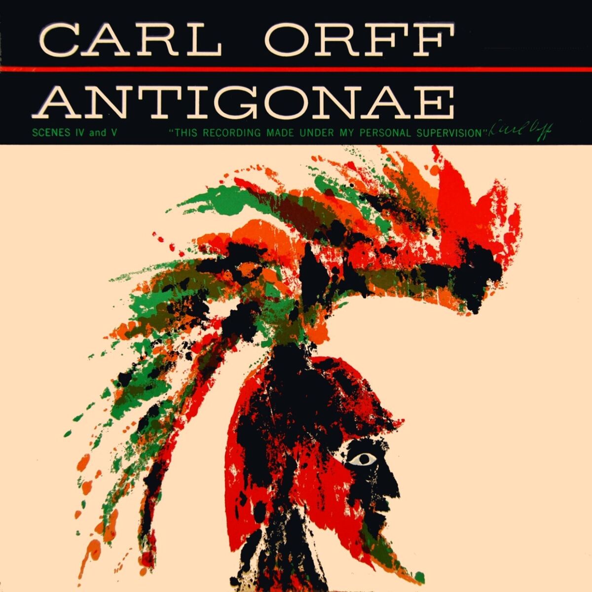 Album cover of Carl Orff Antigonae Extracts