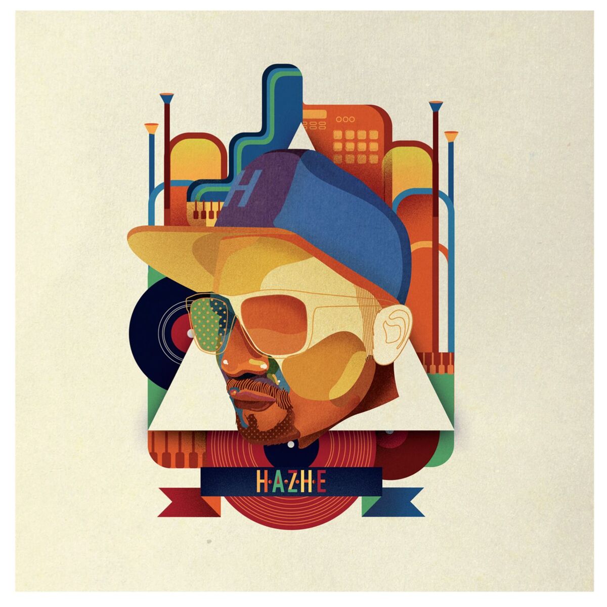 Album cover of H-a-z-h-e