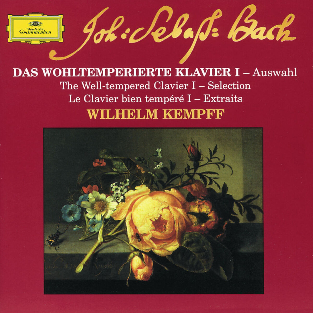 Album cover of Bach: The Well-tempered Clavier I - Selection