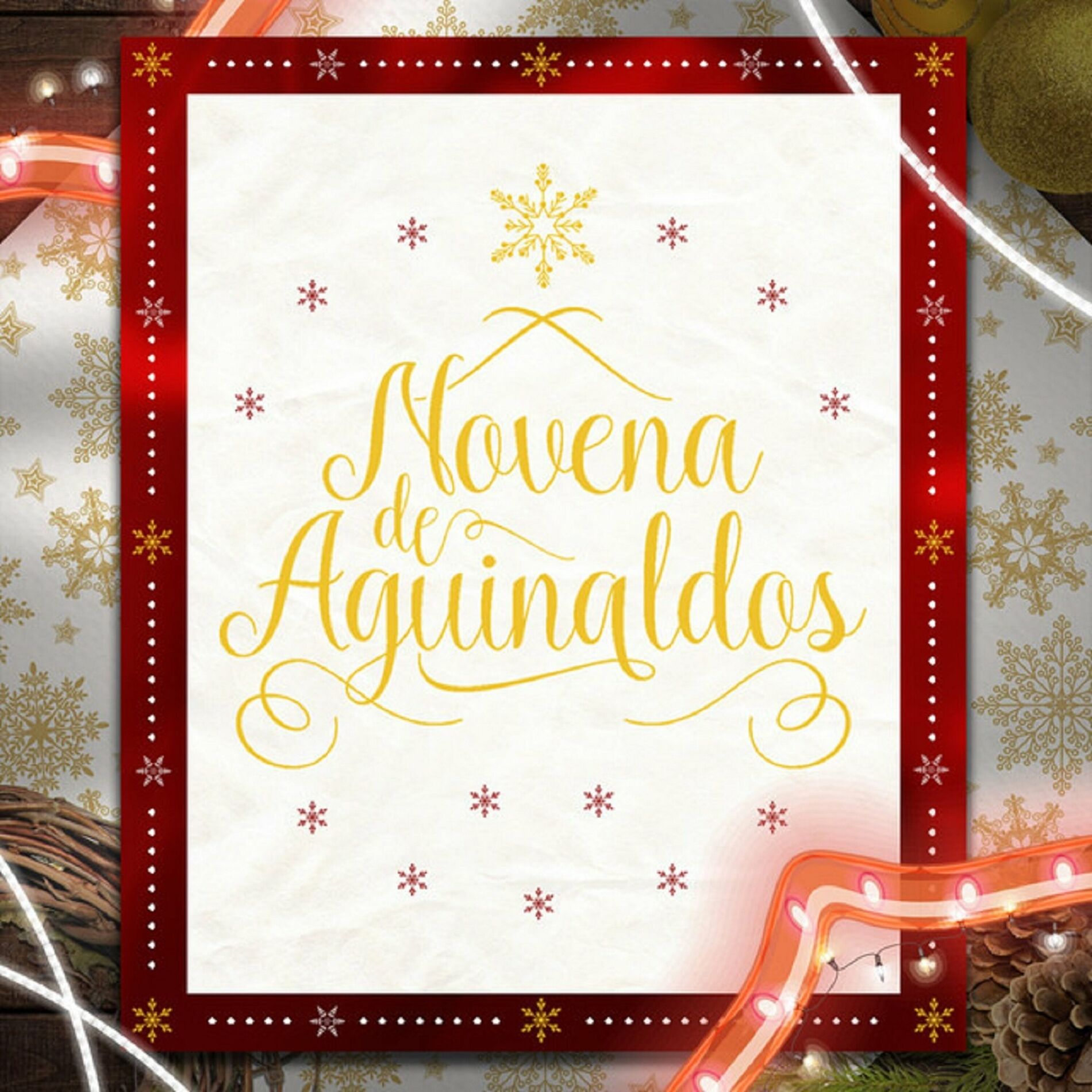 Album cover of Novena de Aguinaldos