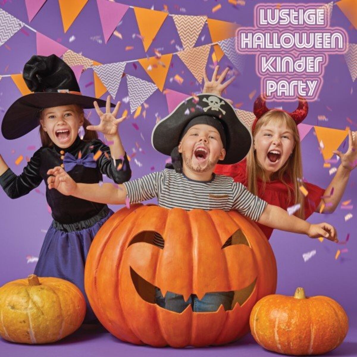 Album cover of Lustige Halloween Kinder Party