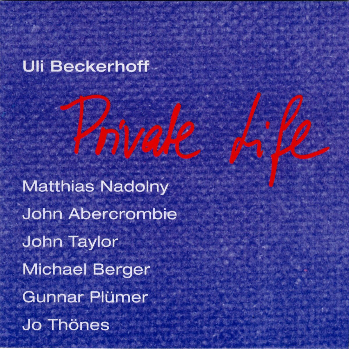 Album cover of Private Life