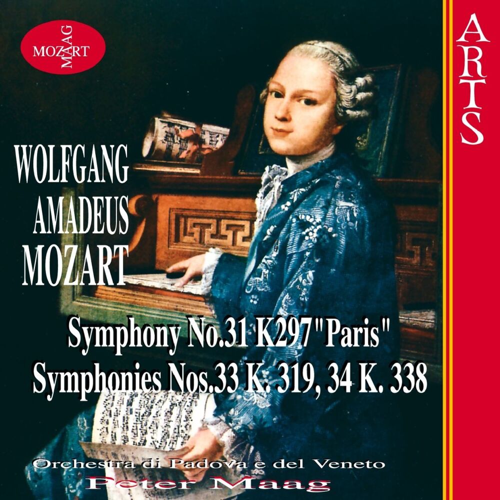 Picture of Mozart: Symphonies No. 31 K. 297 "Paris", No. 33 K. 319 & No. 34 K. 338