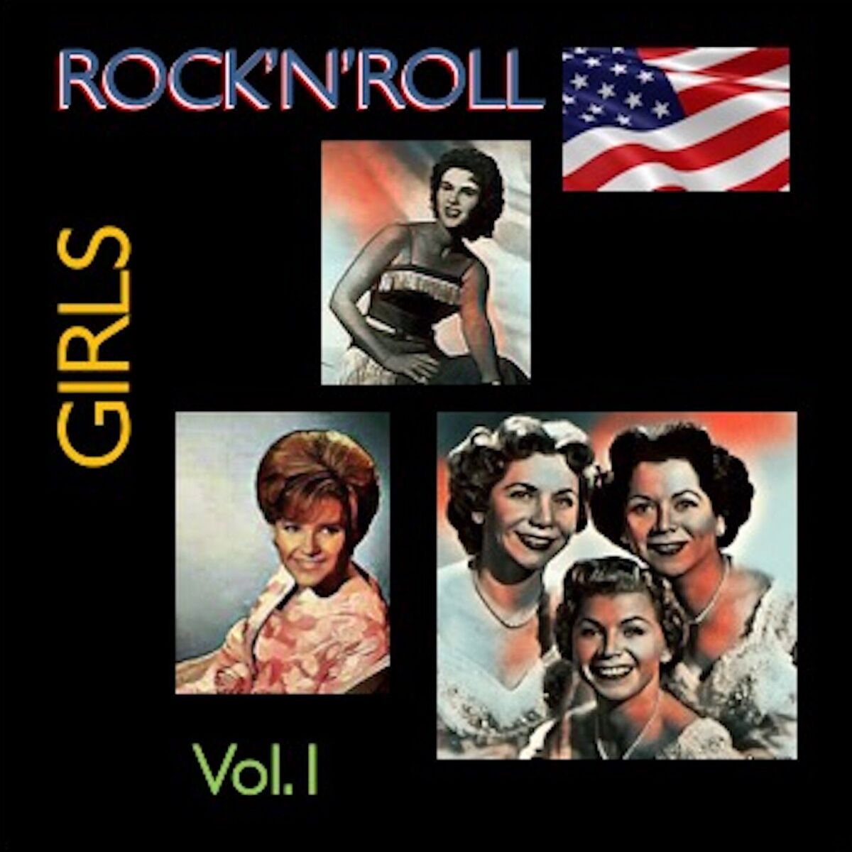 Album cover of Rock'n'Roll Girls, Vol. 1