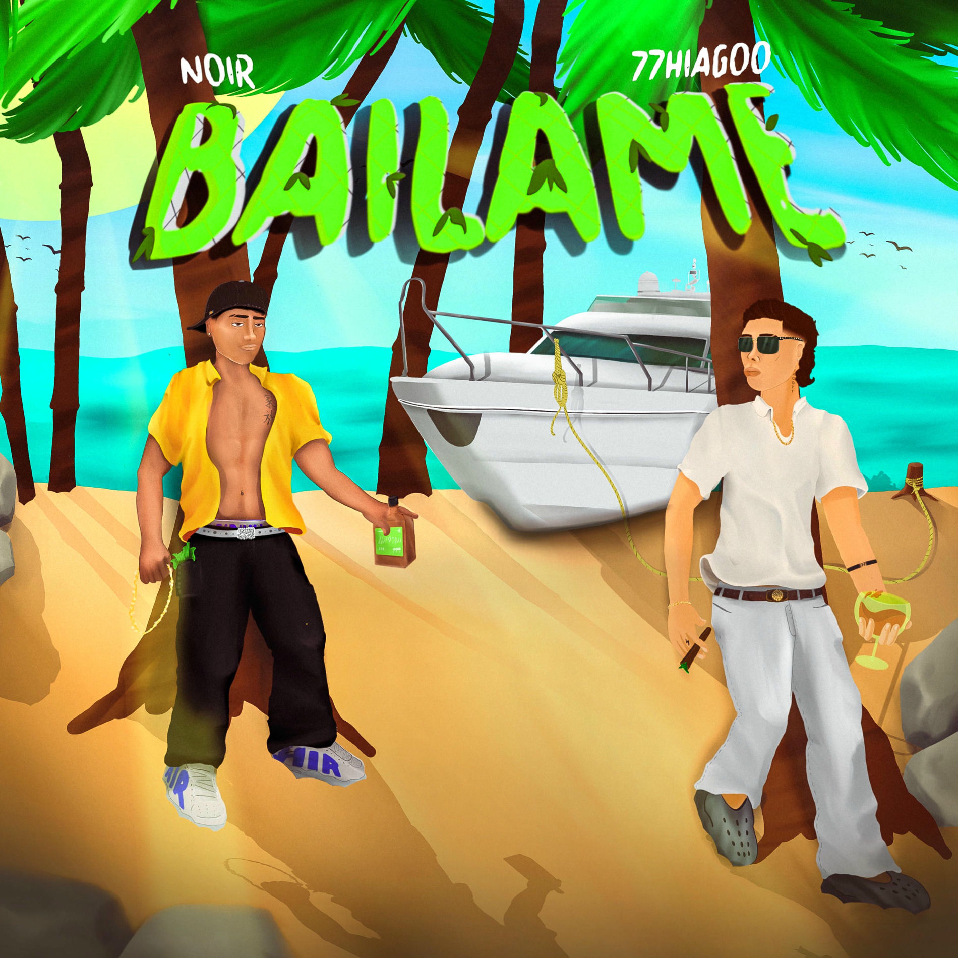 Album cover of Báilame (feat. Noir)