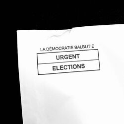 Cover of La démocratie balbutie