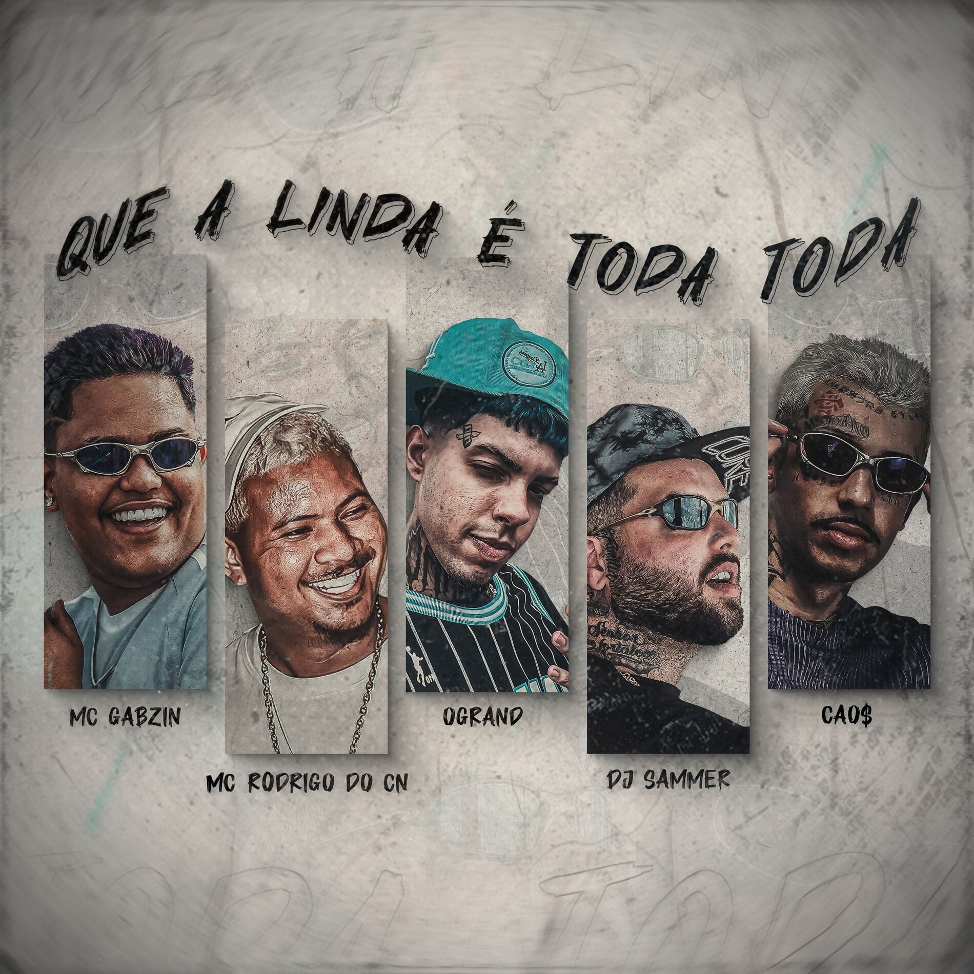 Album cover of Que a linda é toda toda