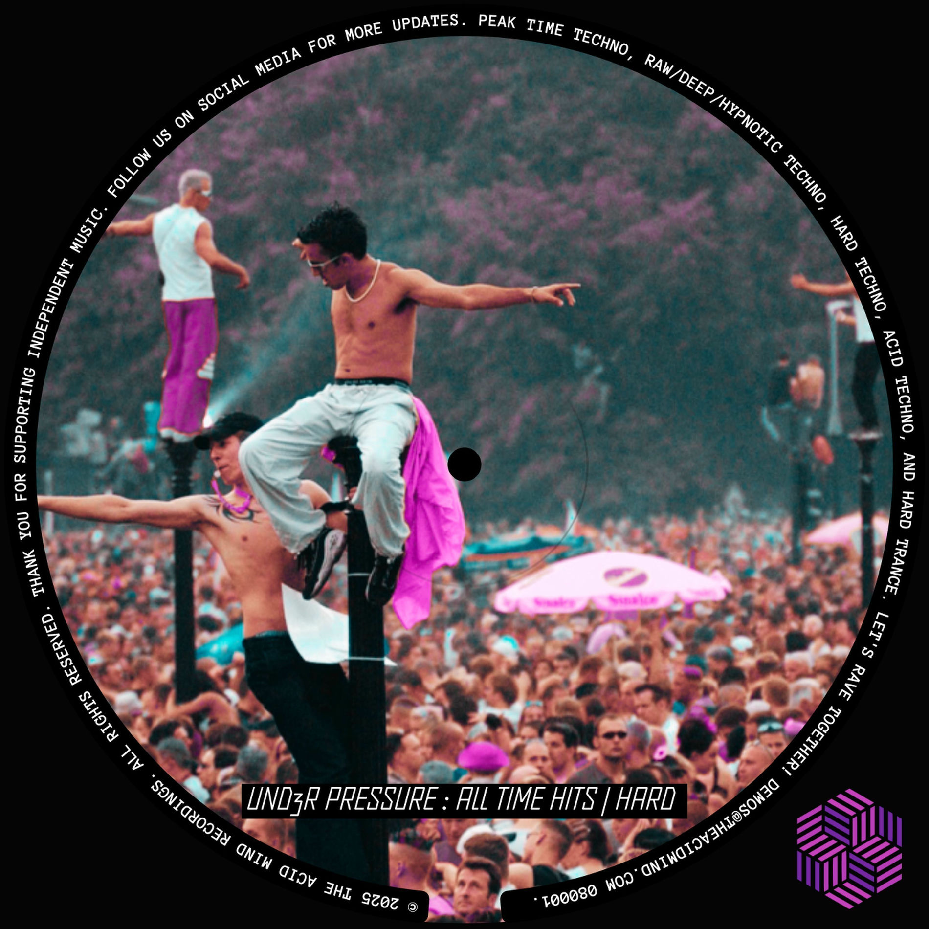 Album cover of Und3r Pressure : All Time Hits (Hard)