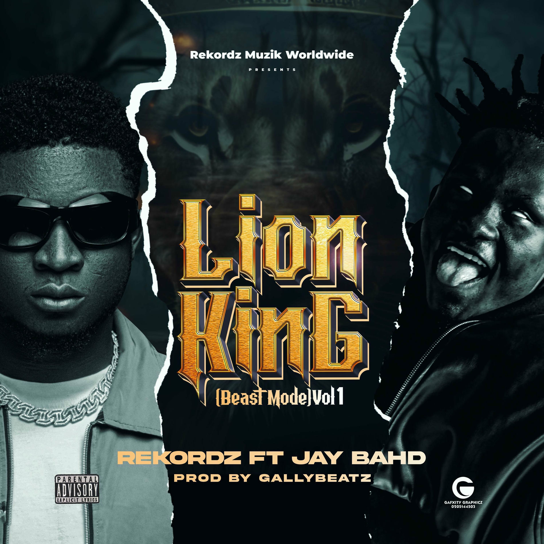 Rekordz Gh - Lion King (Beast Mode) (feat. Jay Bahd) | Deezer