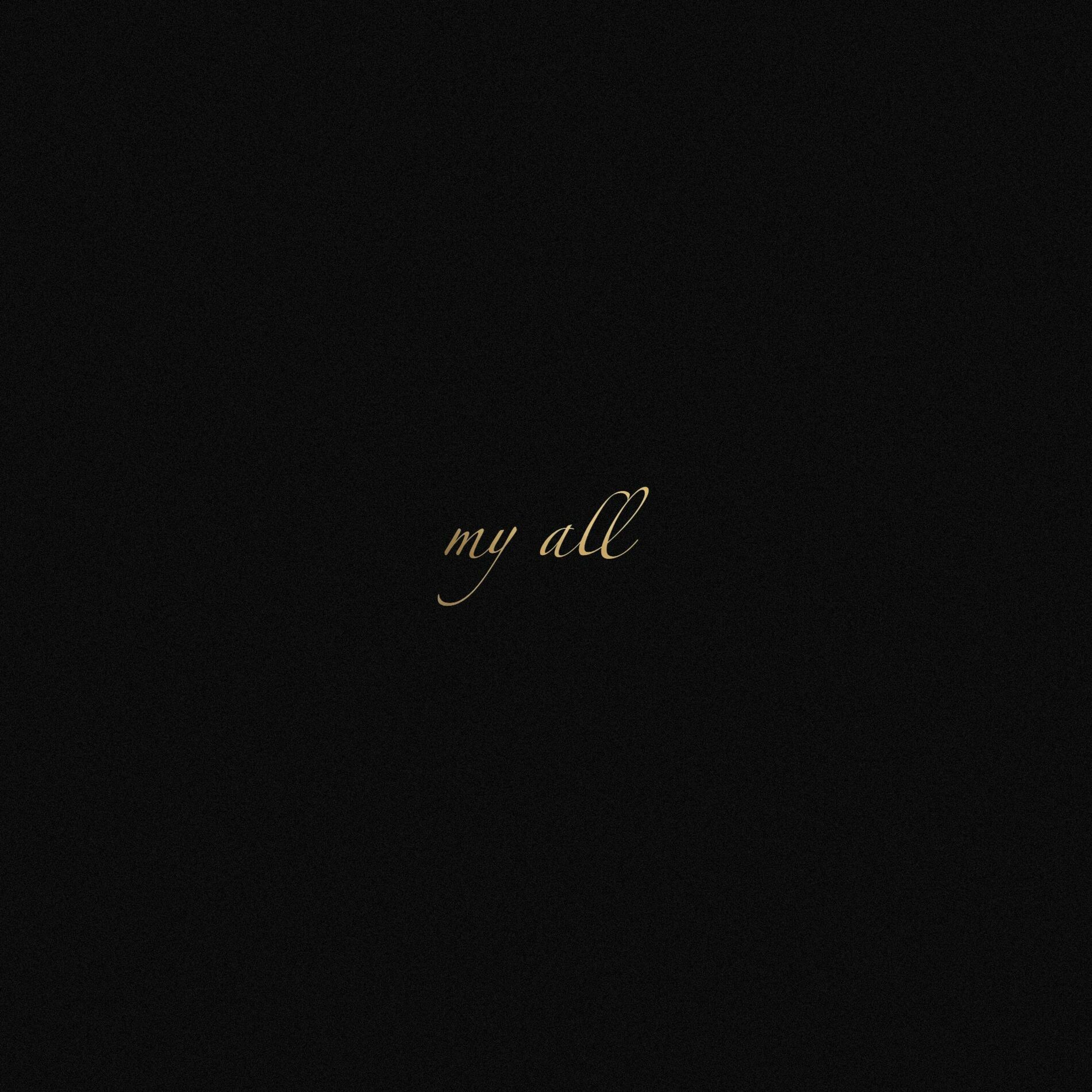 Album cover of My All