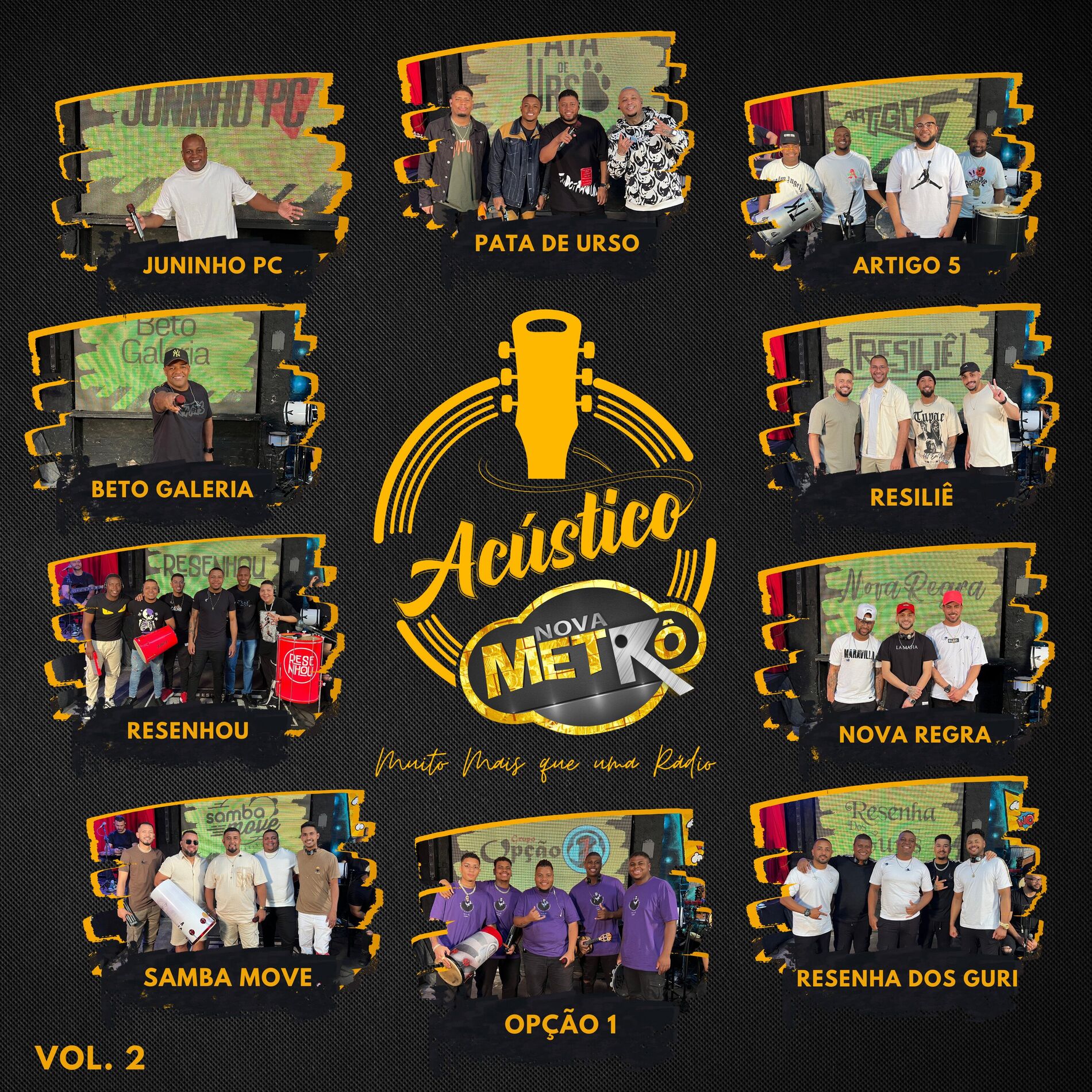 Album cover of Acústico Nova Metrô, Vol. 2 (Ao Vivo)