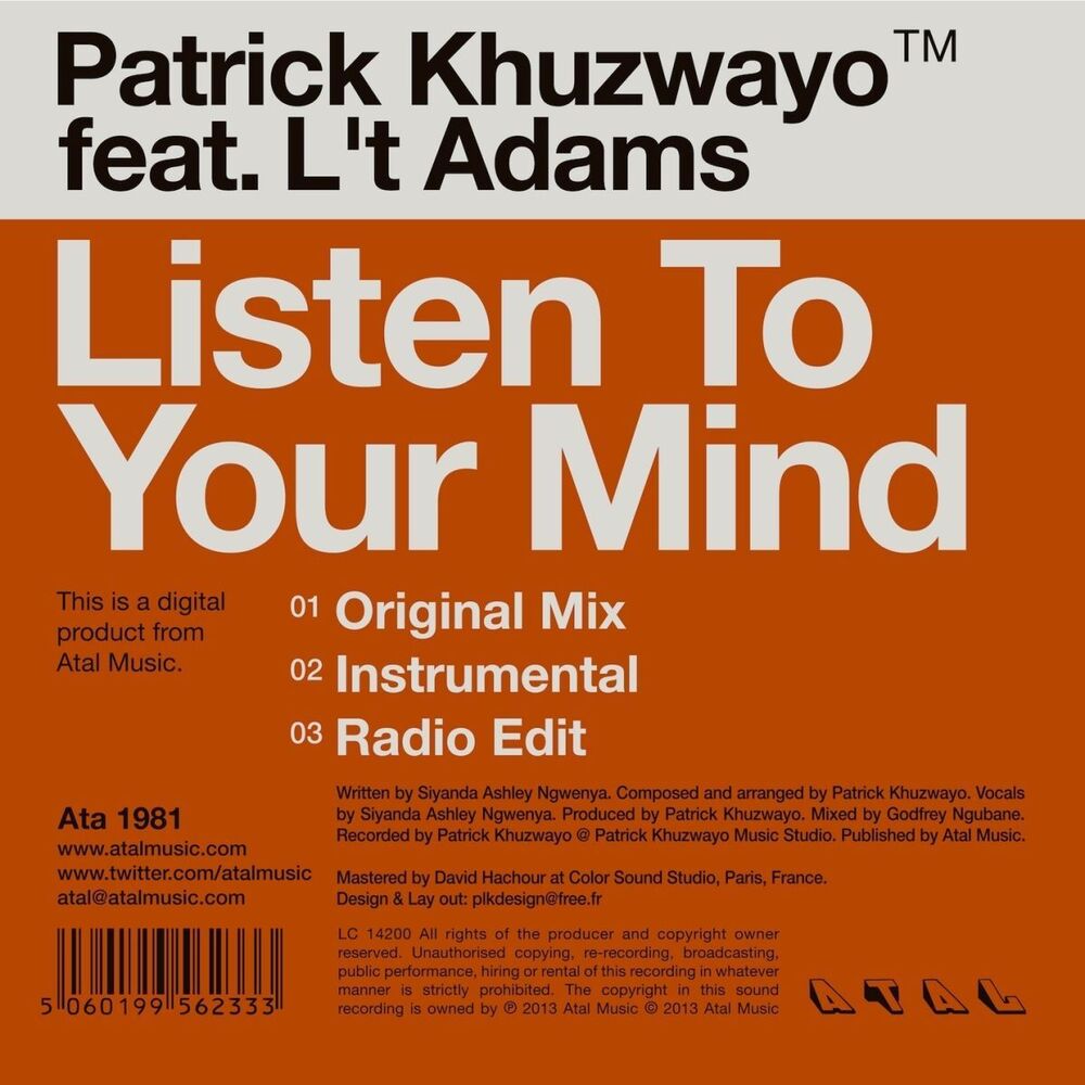 Picture of Listen to Your Mind (feat. L't Adams)