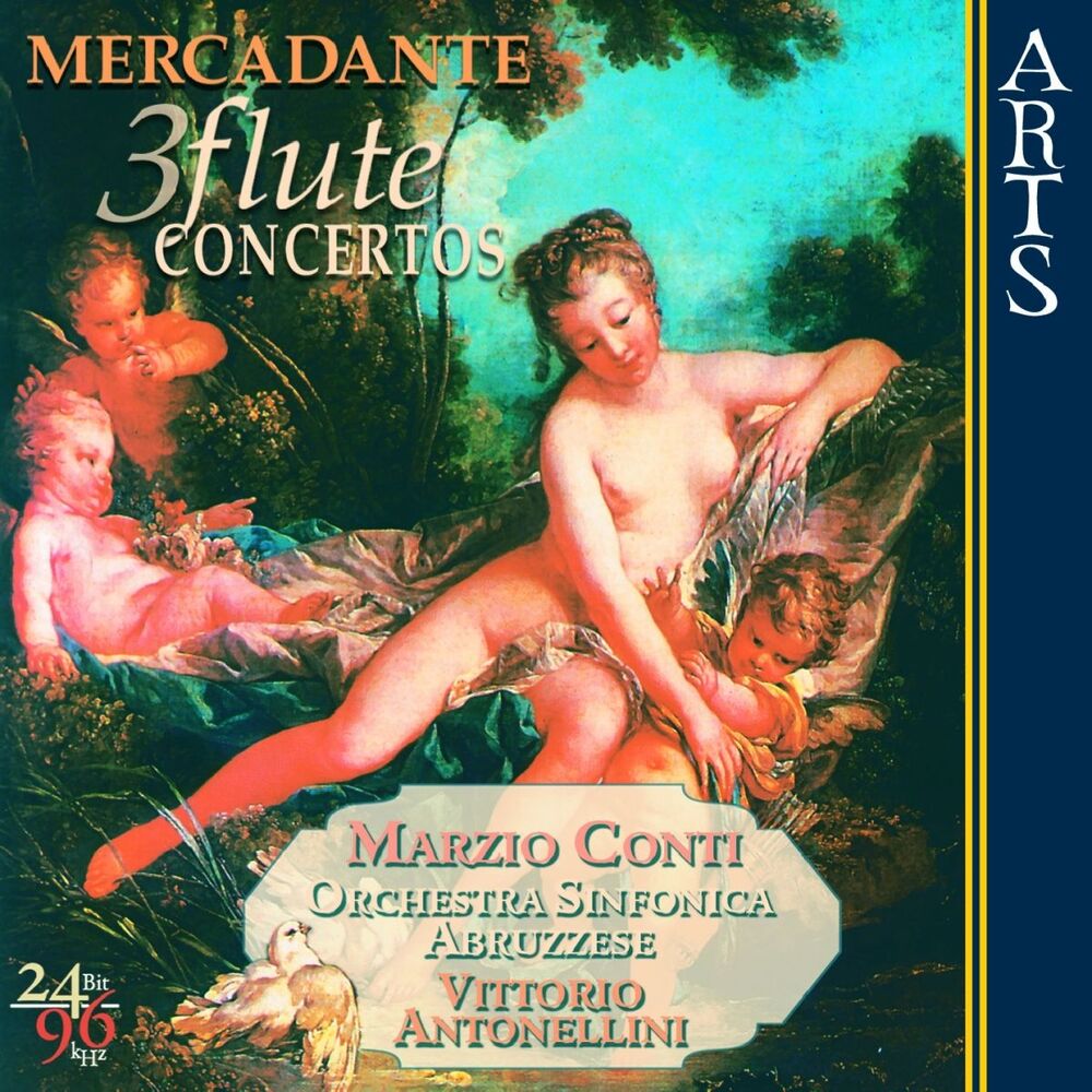 Picture of Mercadante: 3 Flute Concertos
