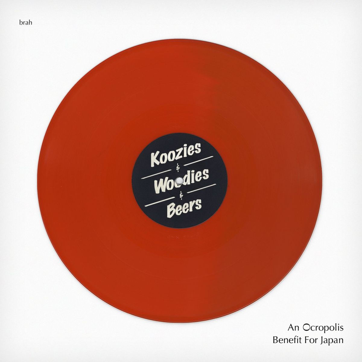 Album cover of Koozies, Woodies, and Beers: A Brah/Ocropolis Benefit Compilation for Japan Relief