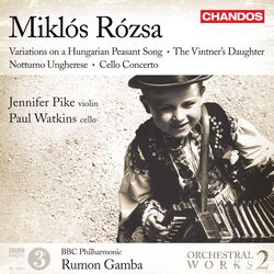 Cover of Rózsa: Orchestral Works, Vol. 2