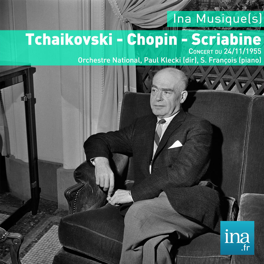 Picture of Tchaikovski - Chopin - Scriabine, Concert du 24/11/1955, Orchestre National, Paul Kletzki (dir), S. François (piano)
