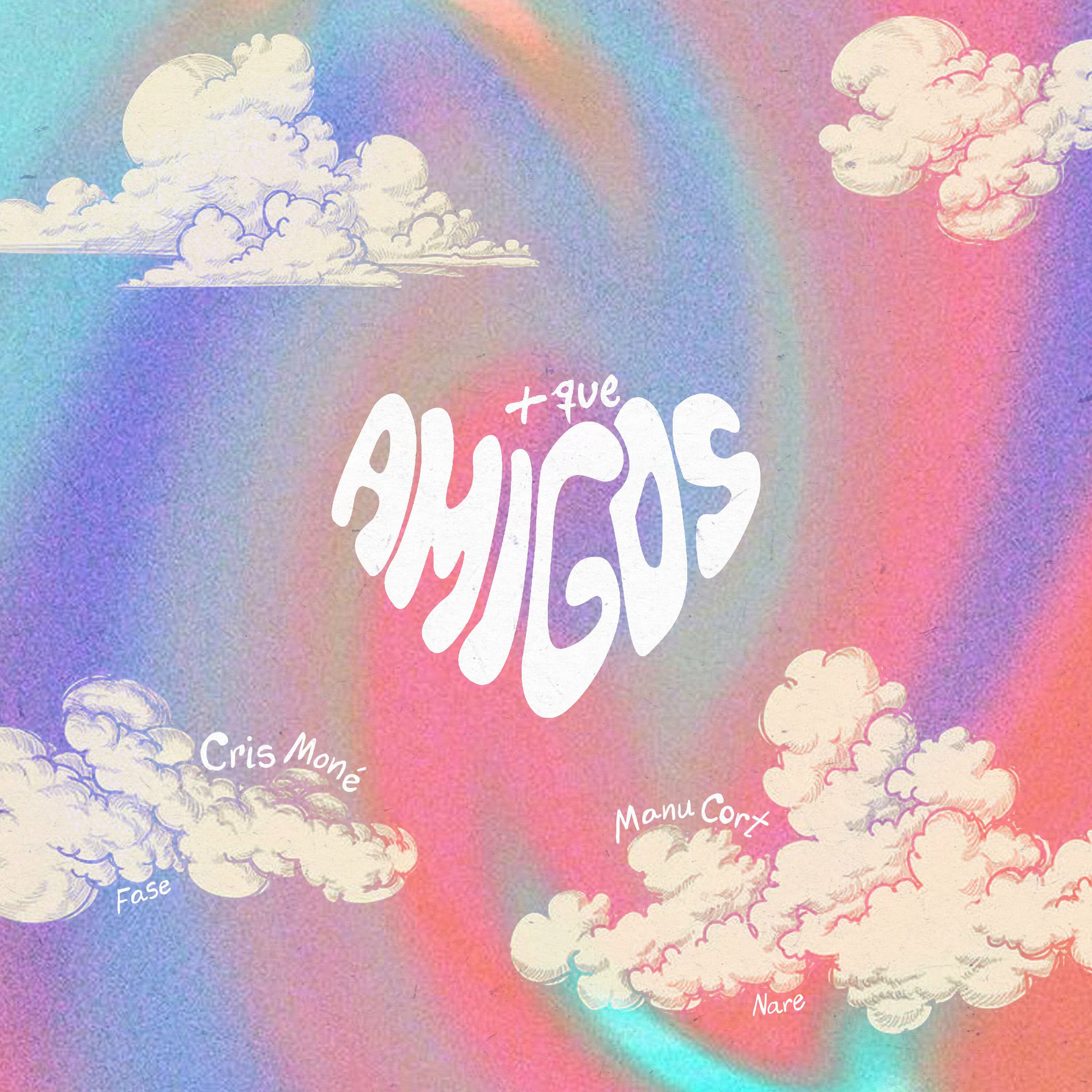Album cover of + que amigos