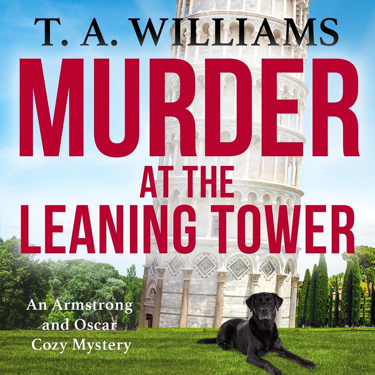 Album cover of Murder at the Leaning Tower - An Armstrong and Oscar Cozy Mystery, Book 6 (Unabridged)
