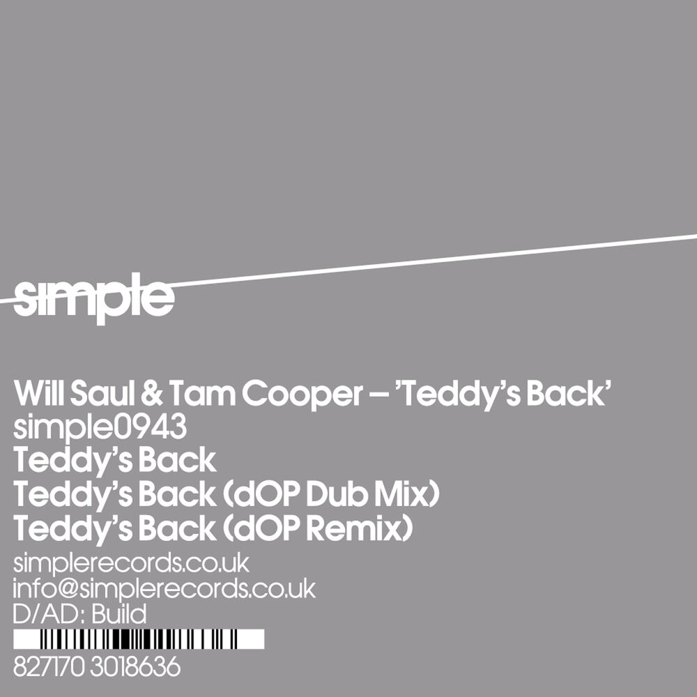 Picture of Teddy's Back