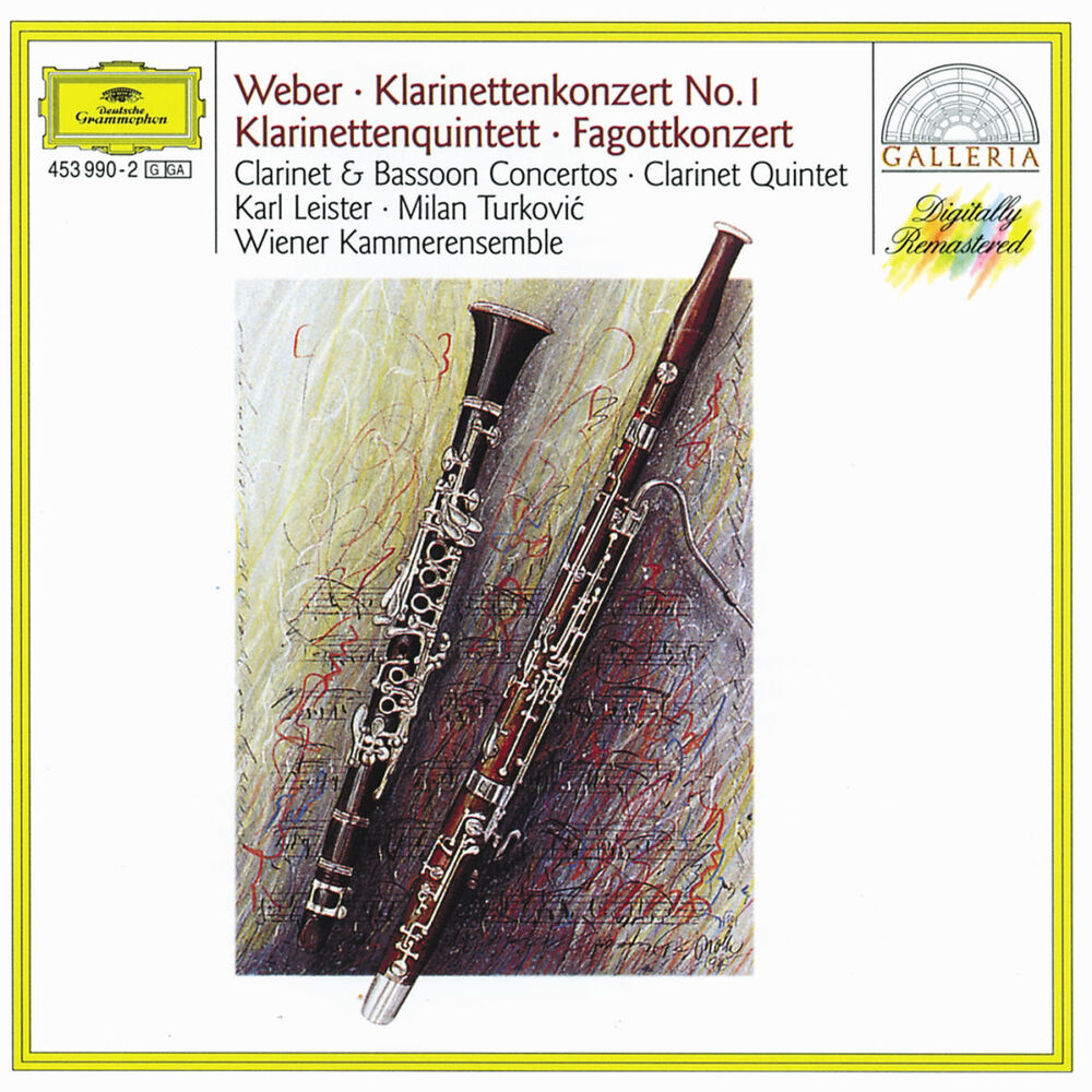 Picture of Weber: Clarinet & Bassoon Concertos