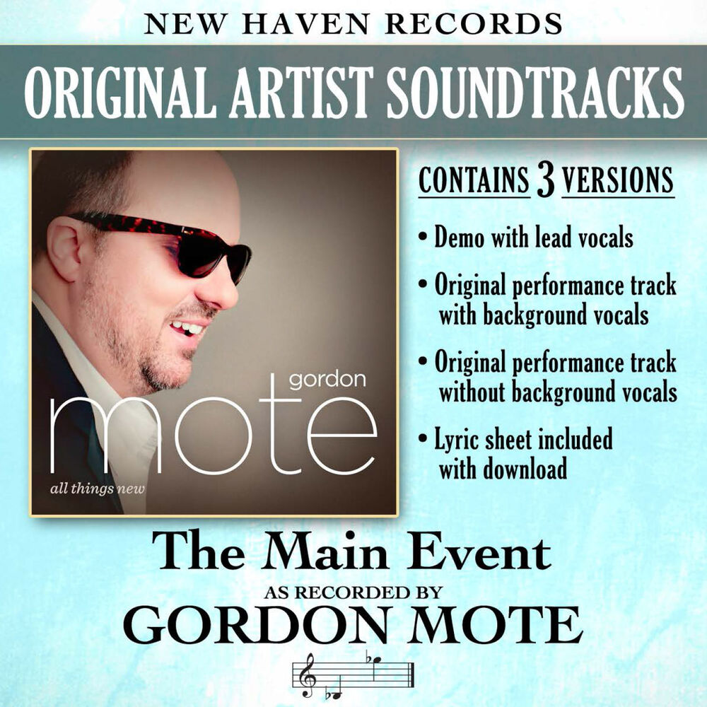 Picture of The Main Event (Performance Tracks) - EP