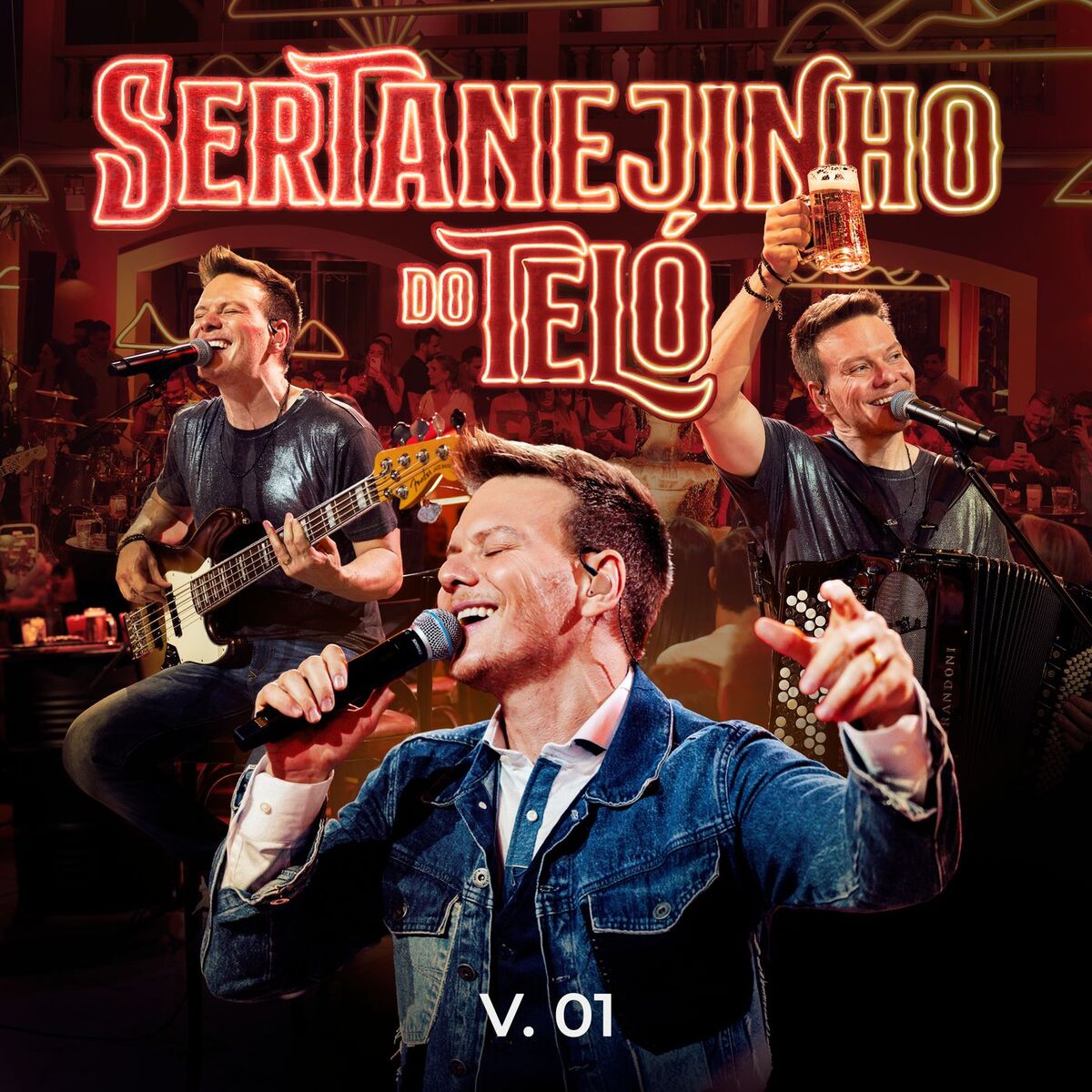 Album cover of Sertanejinho Do Teló (Ao Vivo / Vol.1)
