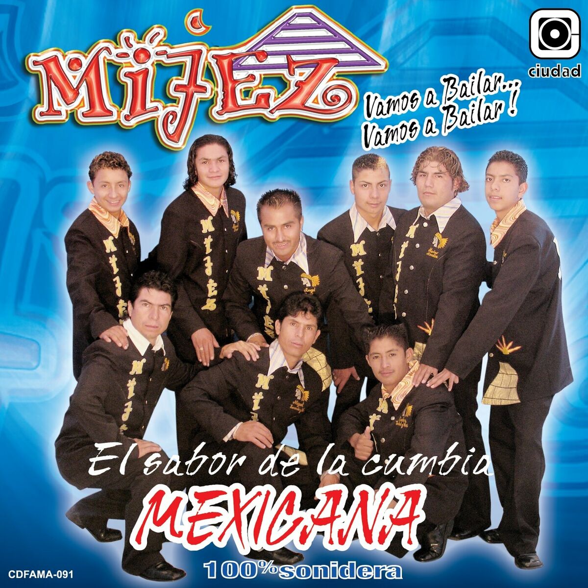 Album cover of El Sabor de la Cumbia Mexicana 100% Sonidera (Vamos a Bailar!)